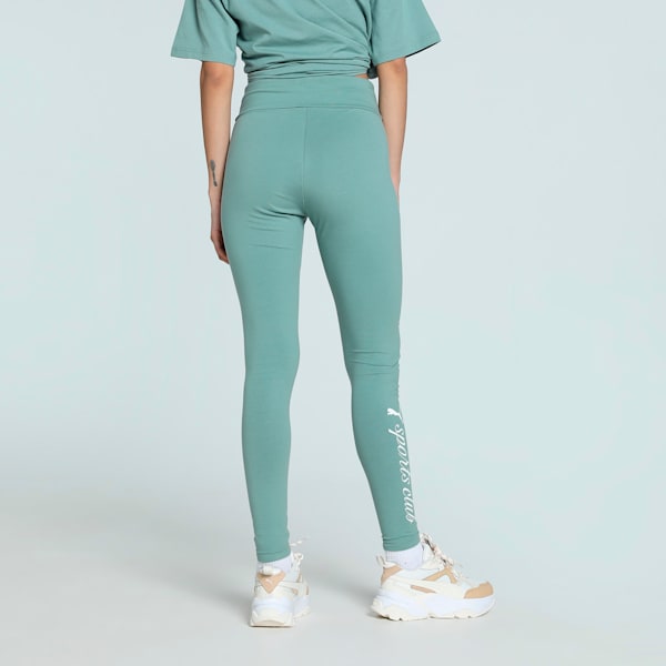 CLASS Women's High-Waist Leggings, Green Moon, extralarge-IND