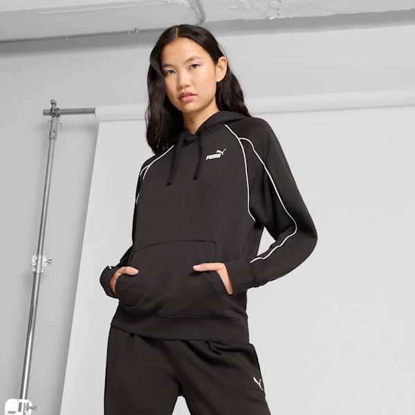 Sudadera PUMA SPORT Comfort para mujer, PUMA Black, extralarge