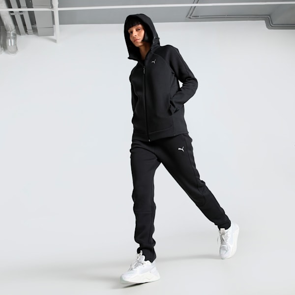 EVOSTRIPE Women's Sweat Pants, PUMA Black, extralarge-IND