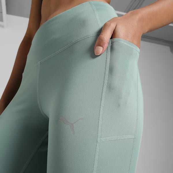 EVOSTRIPE Women's Tights, Green Moon, extralarge-IND