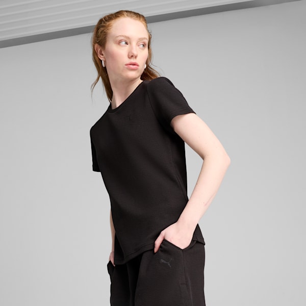 Playera HER para mujer, PUMA Black, extralarge