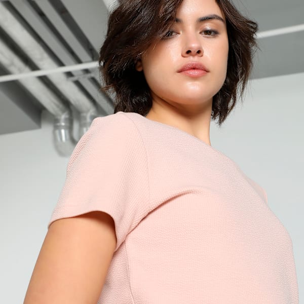 HER Women's Tee, Rose Quartz, extralarge-IND