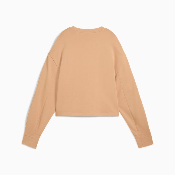 Sudadera holgada HER para mujer, Warm Beige, extralarge
