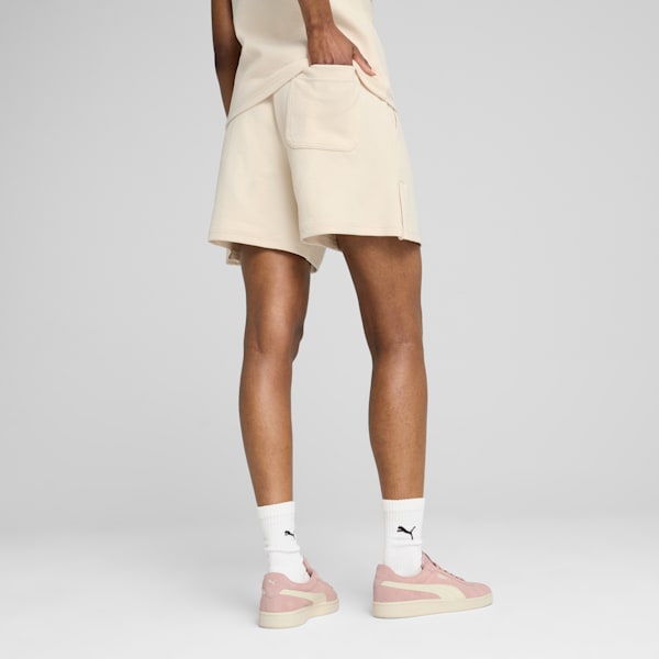 Shorts tiro alto HER 12cm para mujer, Alpine Snow, extralarge