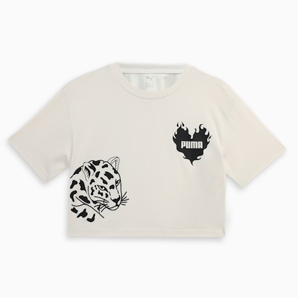 Youth Graphic Short Length Relaxed Fit Tee, Alpine Snow, extralarge-IND