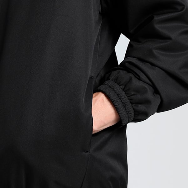 WARDROBE Essentials Oversized Fit Retro Football Jacket, PUMA Black, extralarge-IND