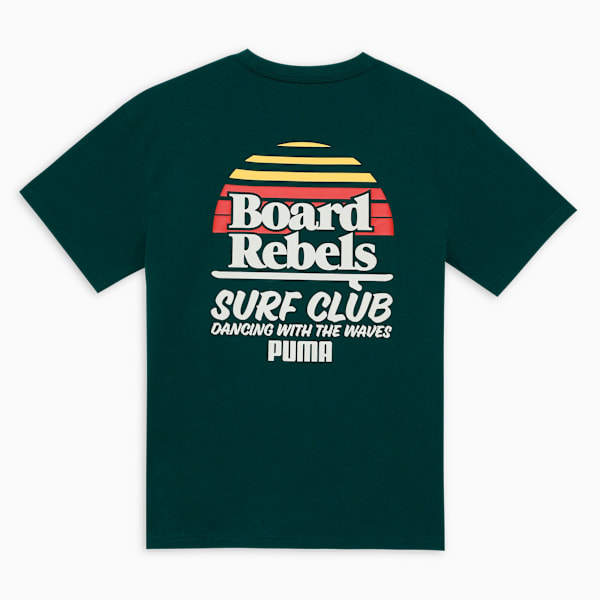 Mid 90s Youth Relaxed Fit Graphic Tee, Dark Myrtle, extralarge-IND