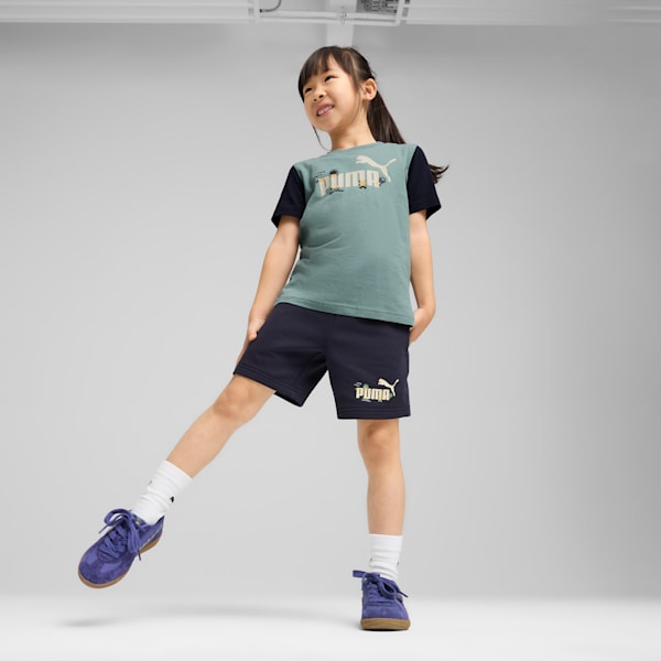 Sandy Adventures Little Kids' Tee, Green Moon, extralarge
