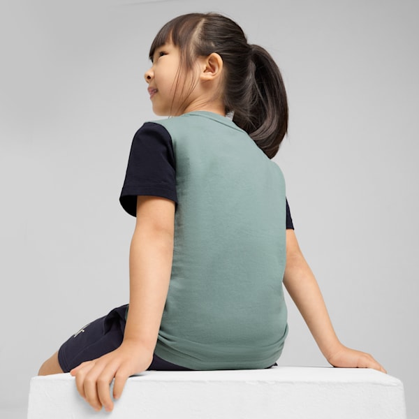 Sandy Adventures Little Kids' Tee, Green Moon, extralarge