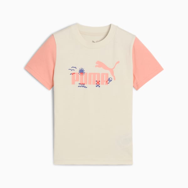 Sandy Adventures Little Kids' Tee, Alpine Snow, extralarge