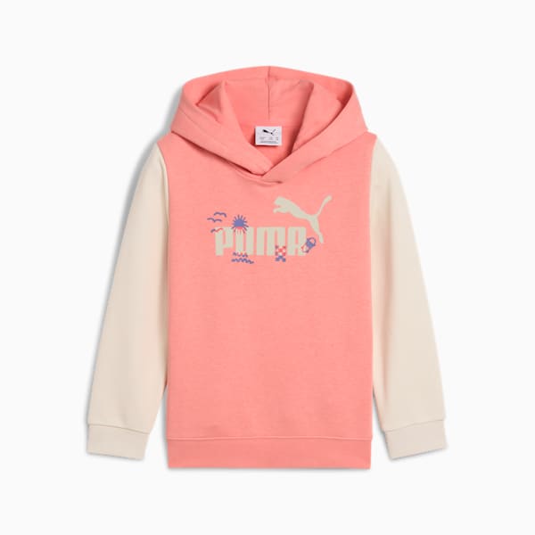 Sudadera con capucha para niños pequeños Sandy Adventures, Pink Fruit, extralarge