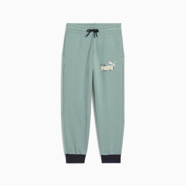 Sandy Adventures Little Kids' Sweatpants, Green Moon, extralarge