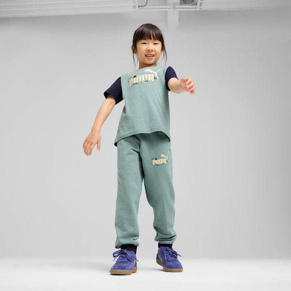 Sandy Adventures Little Kids' Sweatpants, Green Moon, extralarge