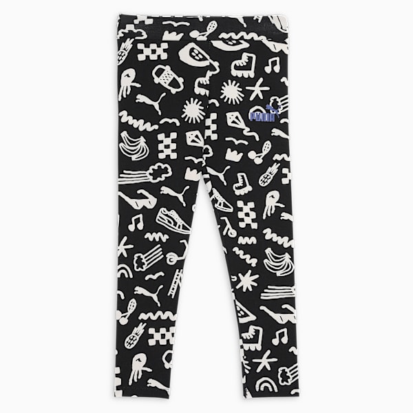 SANDY ADVENTURES Kid's Leggings, PUMA Black, extralarge-IND