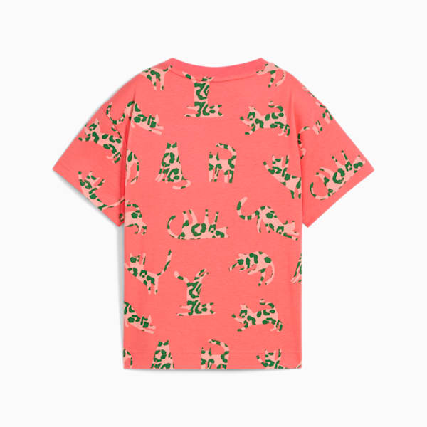 CATS CLUB Little Kids' Tee, Peach Frost, extralarge