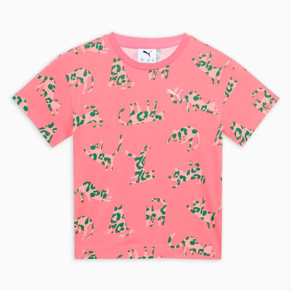 CATS CLUB Kid's Relaxed Fit Tee, Peach Frost, extralarge-IND
