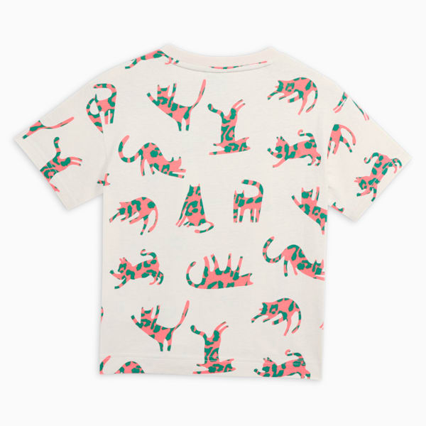 CATS CLUB Kid's Relaxed Fit Tee, Alpine Snow, extralarge-IND