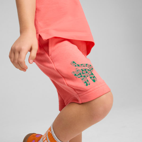 CATS CLUB Little Kids' Shorts, Peach Frost, extralarge
