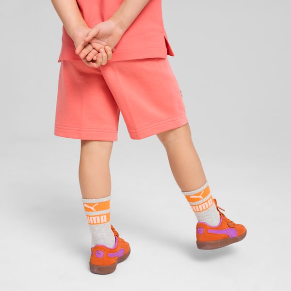 CATS CLUB Little Kids' Shorts, Peach Frost, extralarge