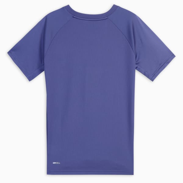 Active Sports Youth Graphic Poly Training Tee, Blue Crystal, extralarge-IND