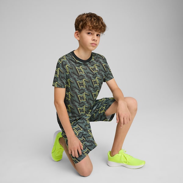 Youth Poly Training Tee, PUMA Black, extralarge-IND