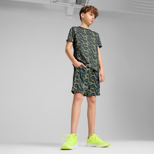 Youth Poly Training Tee, PUMA Black, extralarge-IND