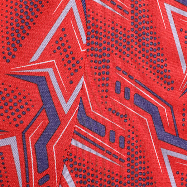 Youth Poly Training Tee, Red Fire, extralarge-IND