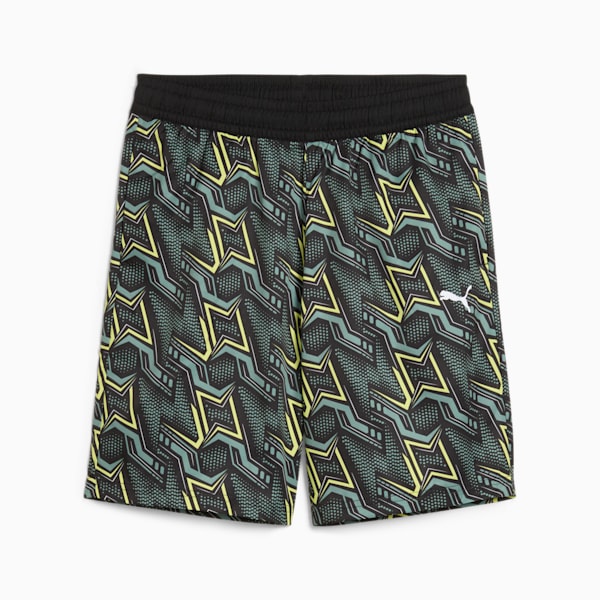 Essentials Big Kids' Woven Shorts, PUMA Black, extralarge