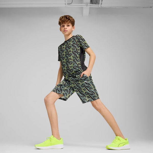 Shorts Essentials para adolescentes, PUMA Black, extralarge