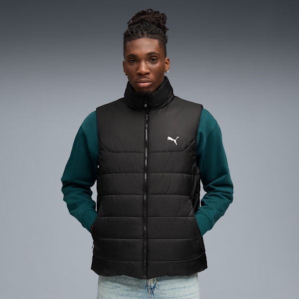 ESS Padded Vest Men, PUMA Black, extralarge
