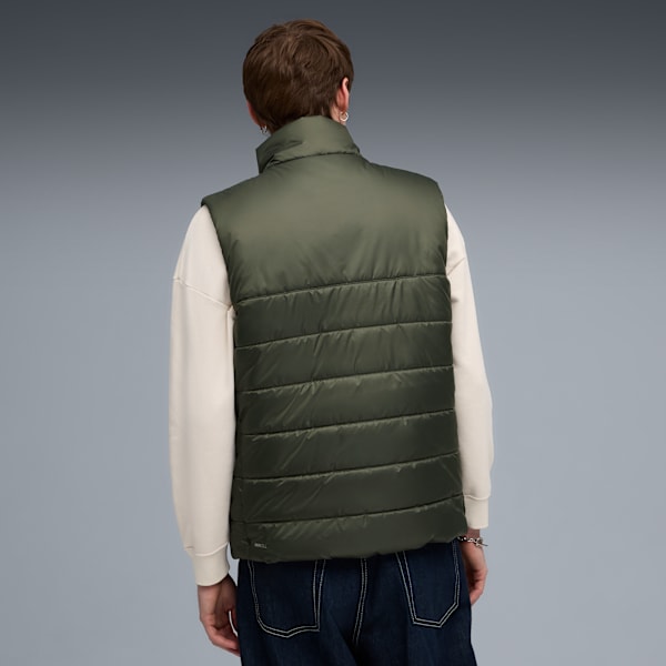 ESS Padded Vest Men, Dark Olive, extralarge