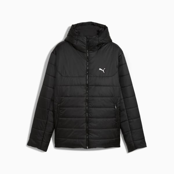 ESS Hooded Padded Jacket Men, PUMA Black, extralarge