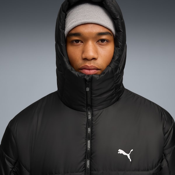 ESS Hooded Padded Jacket Men, PUMA Black, extralarge