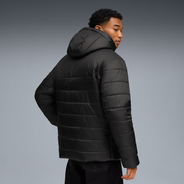 ESS Hooded Padded Jacket Men, PUMA Black, extralarge