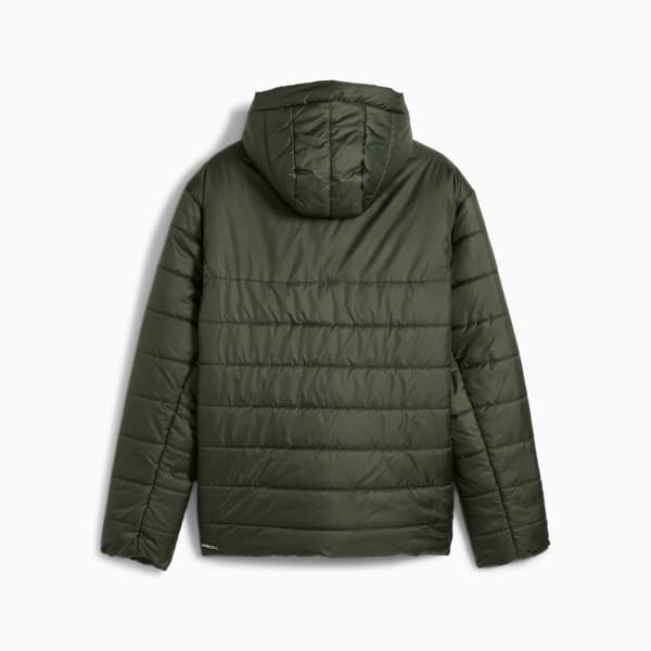 ESS Hooded Padded Jacket Men, Dark Olive, extralarge