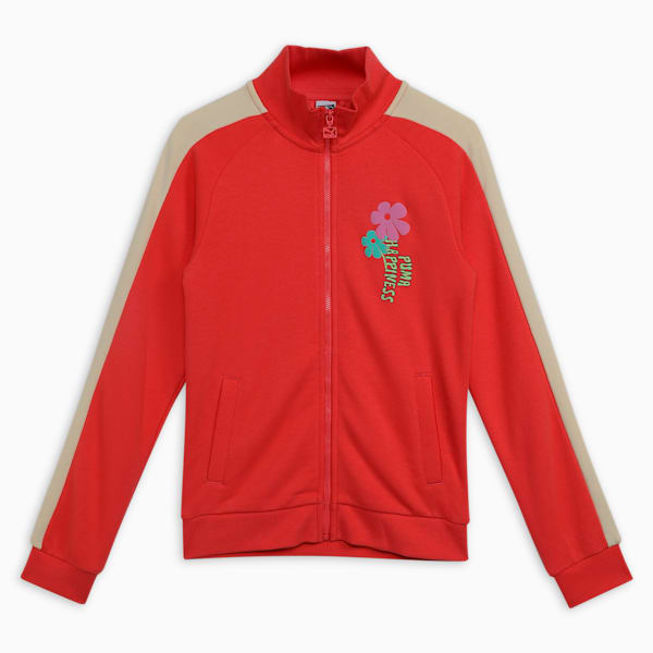 CLASSICS Bubble Bloom T7 Youth Jacket, Salmon, extralarge-IND