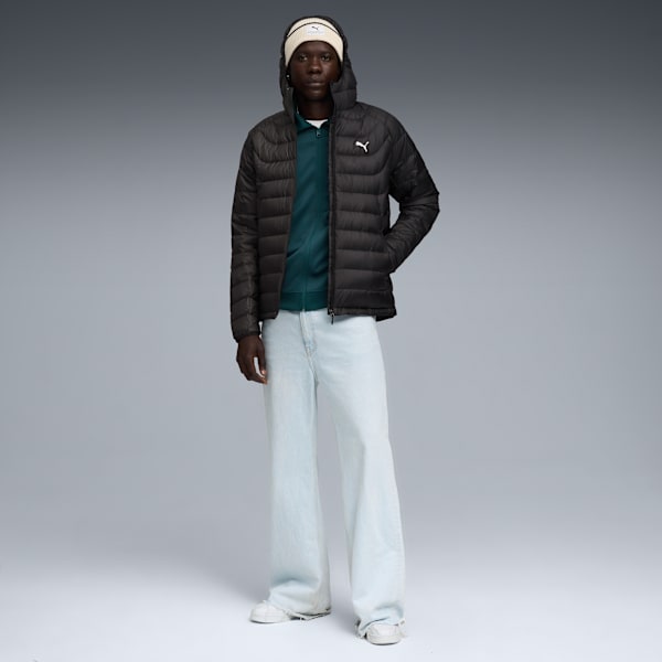 Chamarra de plumón con capucha Packlite para hombre, PUMA Black, extralarge