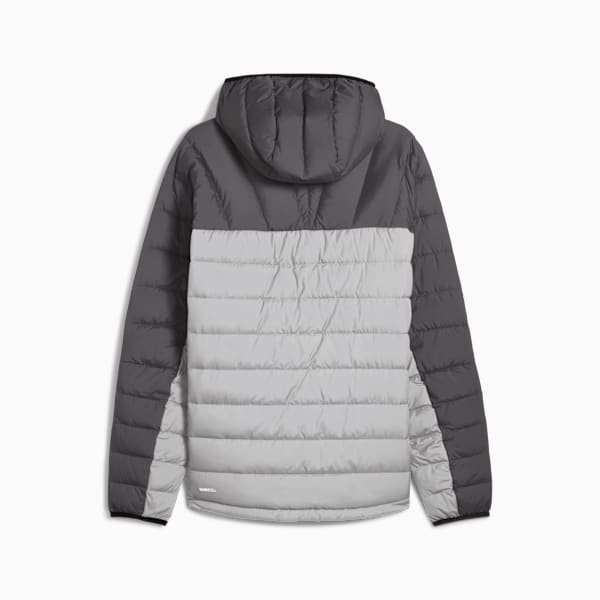Packlite Hooded Down Jacket Men, Gray Echo, extralarge
