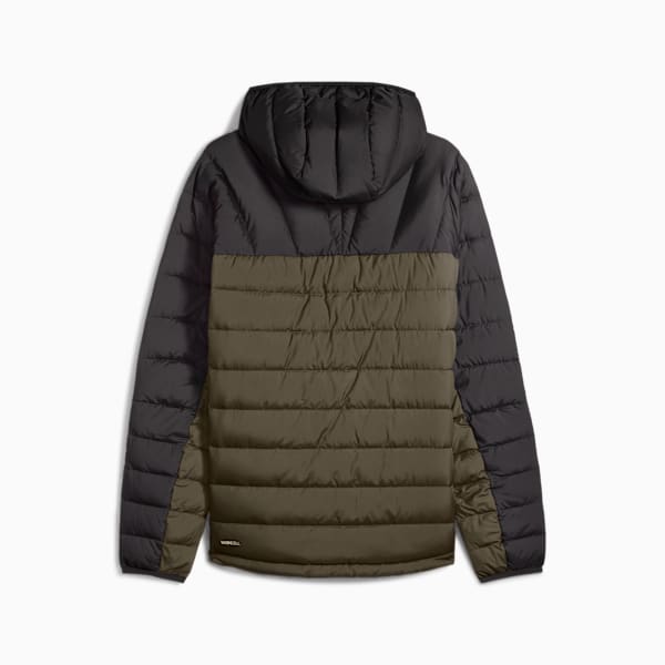 PACKLITE Hooded Down Jacket Men, Dark Olive, extralarge