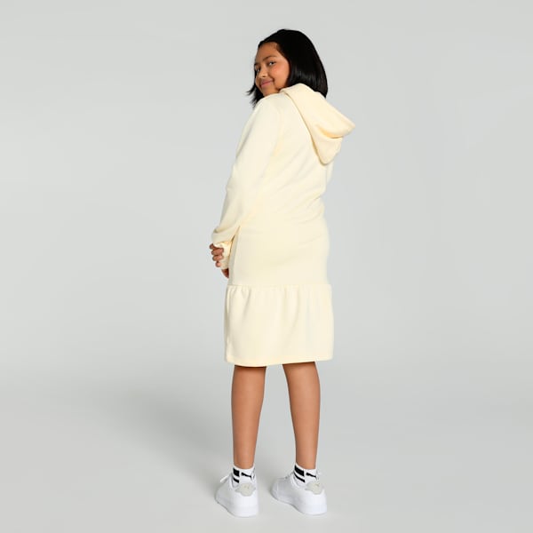 Classics Bubble Bloom Girl's Dress, Creamy Vanilla, extralarge-IND