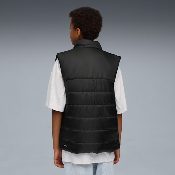 ESS Padded Vest Youth, PUMA Black, extralarge