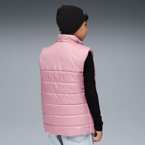 ESS Padded Vest Youth, Poised Pink, extralarge
