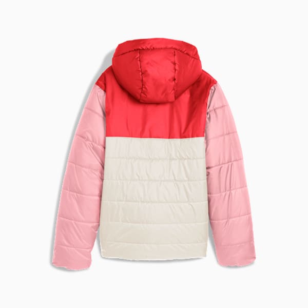 Essentials Hooded Padded Jacket Youth, Alpine Snow, extralarge-GBR