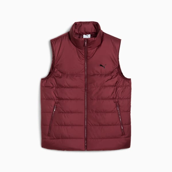 ESS Padded Vest Women, Ruby Shimmer, extralarge