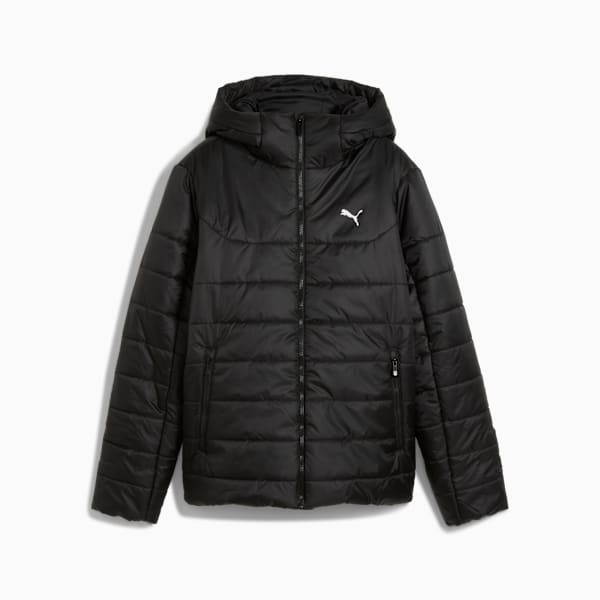 ESS Hooded Padded Jacket Women, PUMA Black, extralarge