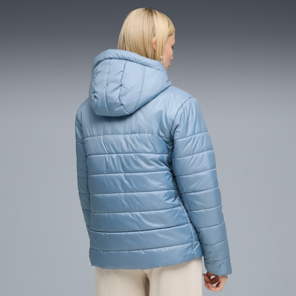 ESS Hooded Padded Jacket Women, Cool Blue, extralarge