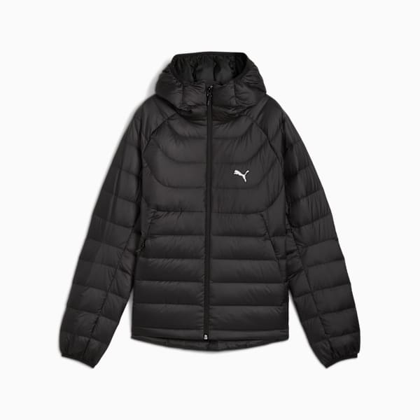 Packlite Women's Hooded Down Jacket, PUMA Black, extralarge