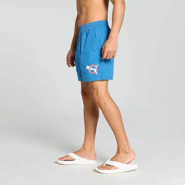 Men's Woven Boxers-Pack of 1, Vallarta Blue, extralarge-IND