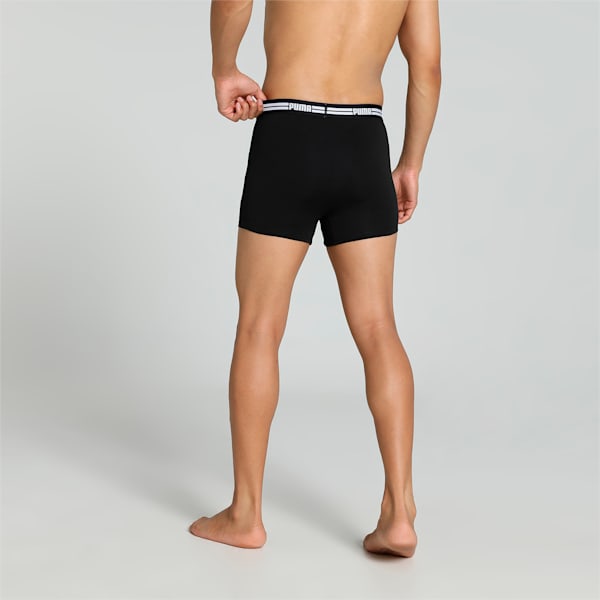 Men's Stretch Trunks-Pack of 2, PUMA Black-PUMA Black, extralarge-IND