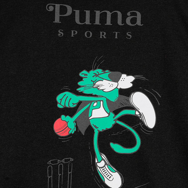 SUPER Graphic Youth Tee, PUMA Black, extralarge-IND